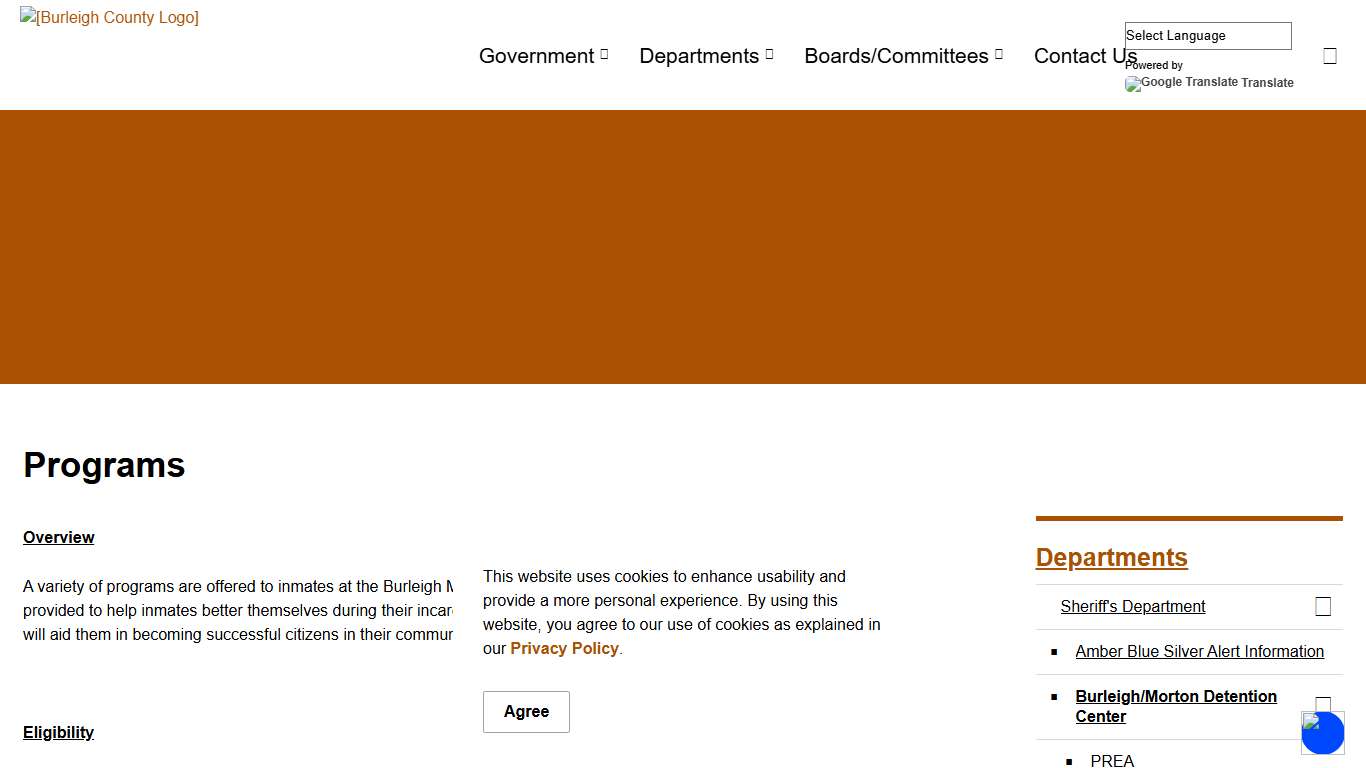 Programs Burleigh County